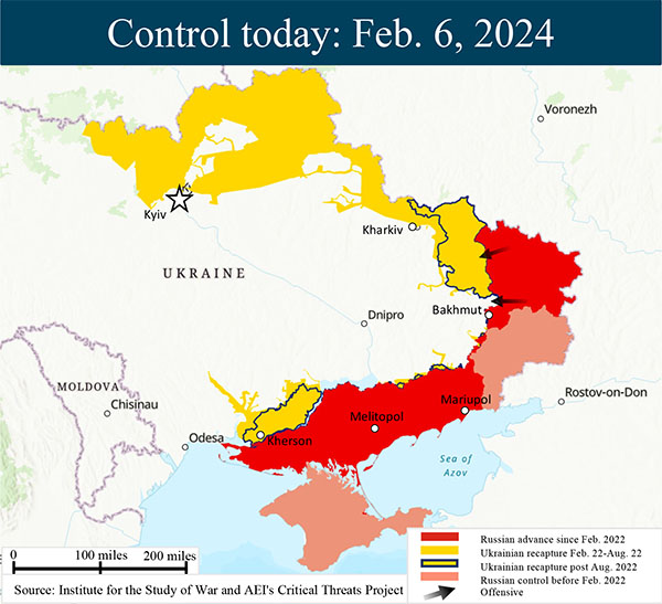 The RussiaUkraine War Report Card, Feb. 6, 2024 Russia Matters